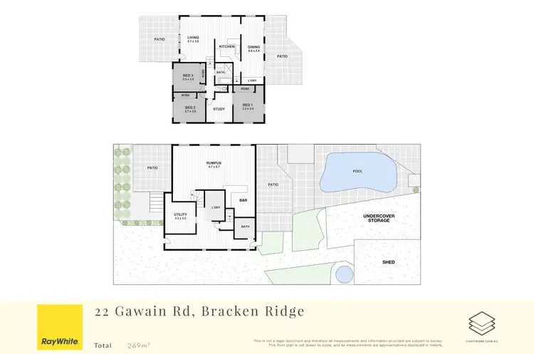 Floorplan of Homely house listing, 22 Gawain Road, Bracken Ridge QLD 4017