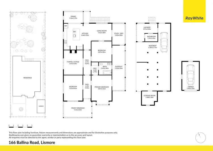 Floorplan of Homely house listing, 166 Ballina road, Lismore NSW 2480