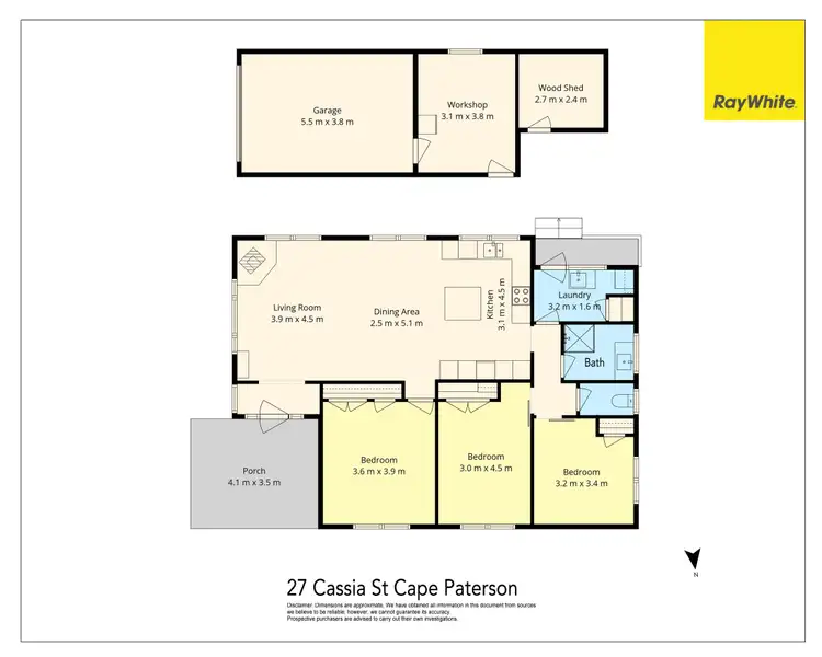 Floorplan of Homely house listing, 27 Cassia St, Cape Paterson VIC 3995