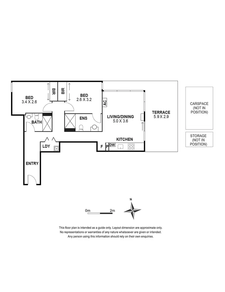 Floorplan of Homely unit listing, 409/2 Claremont Street, South Yarra VIC 3141
