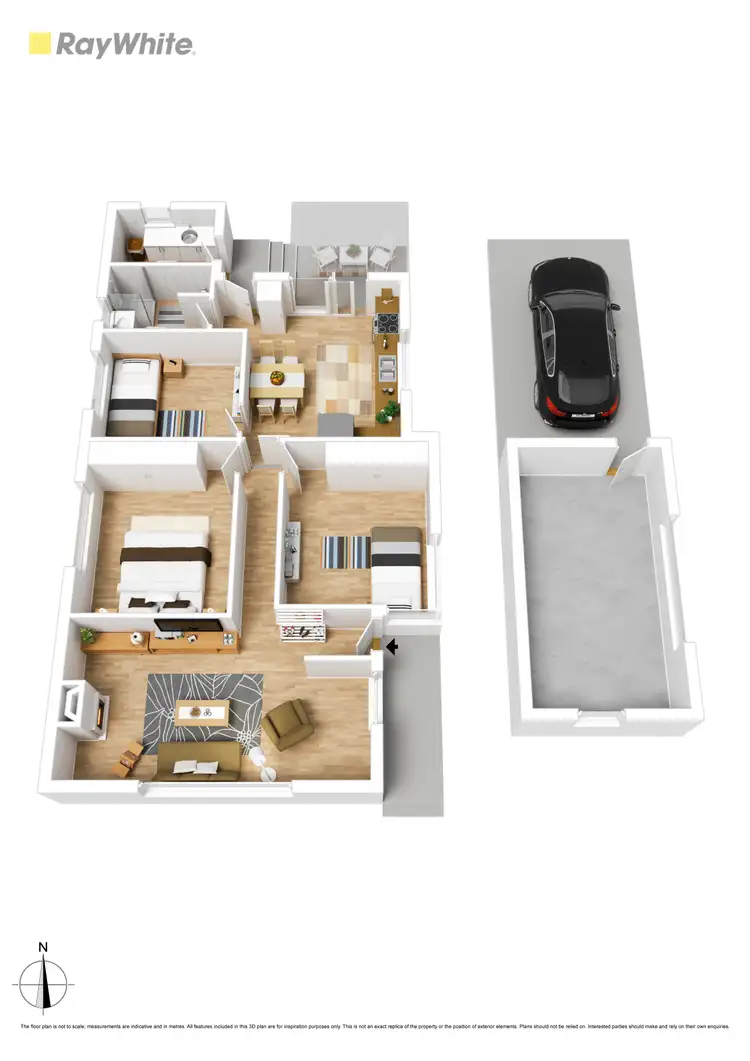 Floorplan of Homely house listing, 26 Rupert Street, West Footscray VIC 3012