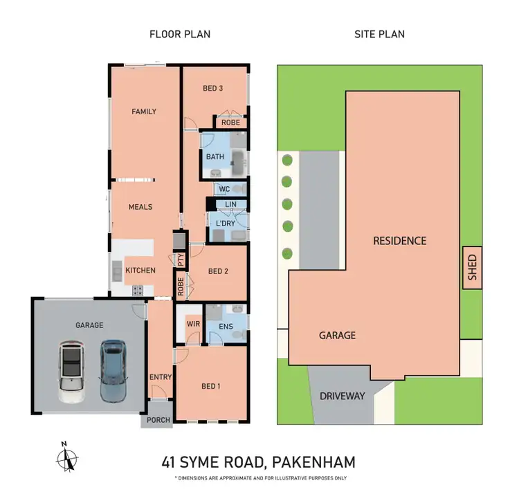 Floorplan of Homely house listing, 41 Syme Road, Pakenham VIC 3810