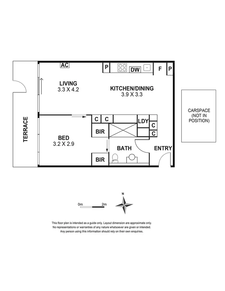 Floorplan of Homely apartment listing, 2/227 Toorak Road, South Yarra VIC 3141