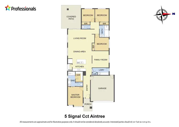 Floorplan of Homely house listing, 5 Signal Circuit, Aintree VIC 3336