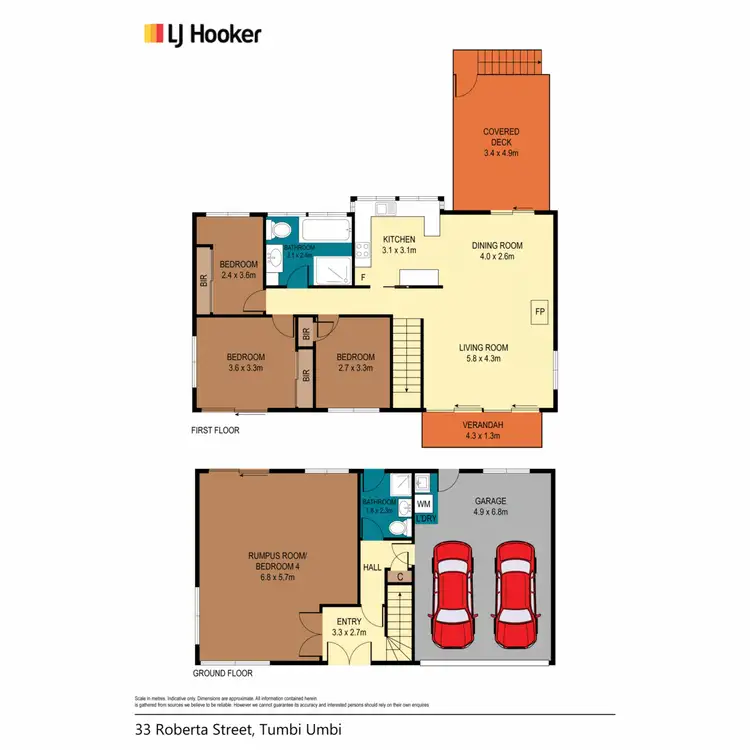 Floorplan of Homely house listing, 33 Roberta Street, Tumbi Umbi NSW 2261