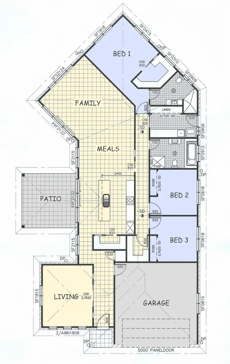 Floorplan of Homely house listing, 28 Augusta Avenue, Dubbo NSW 2830