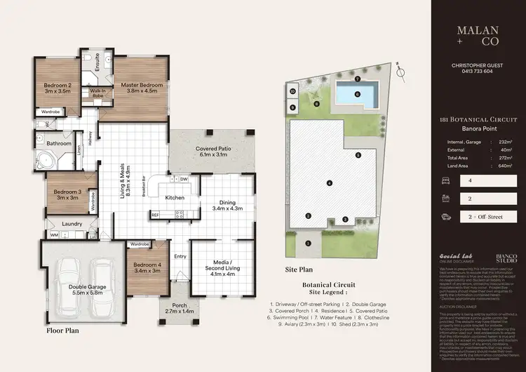 Floorplan of Homely house listing, 181 Botanical Circuit, Banora Point NSW 2486