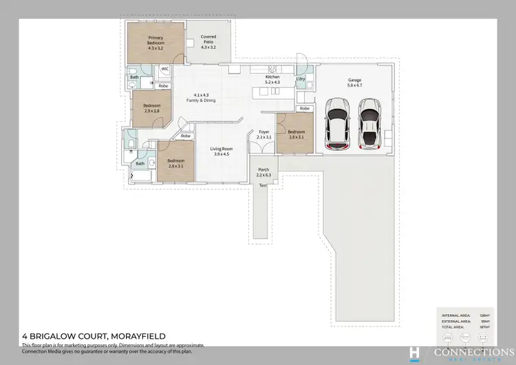Floorplan of Homely house listing, 4 Brigalow Court, Morayfield QLD 4506