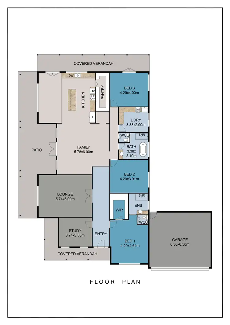 Floorplan of Homely house listing, 9 Drover Court, Serpentine WA 6125