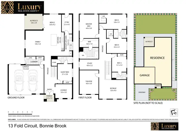 Floorplan of Homely house listing, 13 Fold Circuit, Bonnie Brook VIC 3335