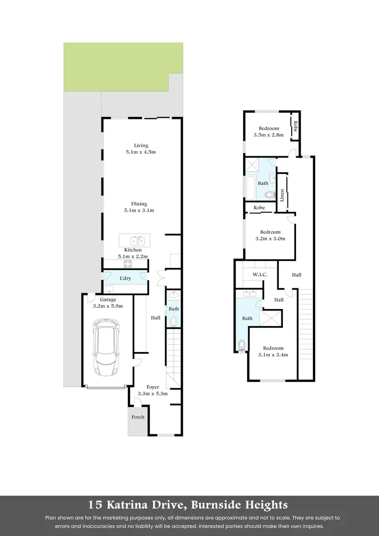Floorplan of Homely house listing, 15 Katrina Drive, Burnside Heights VIC 3023
