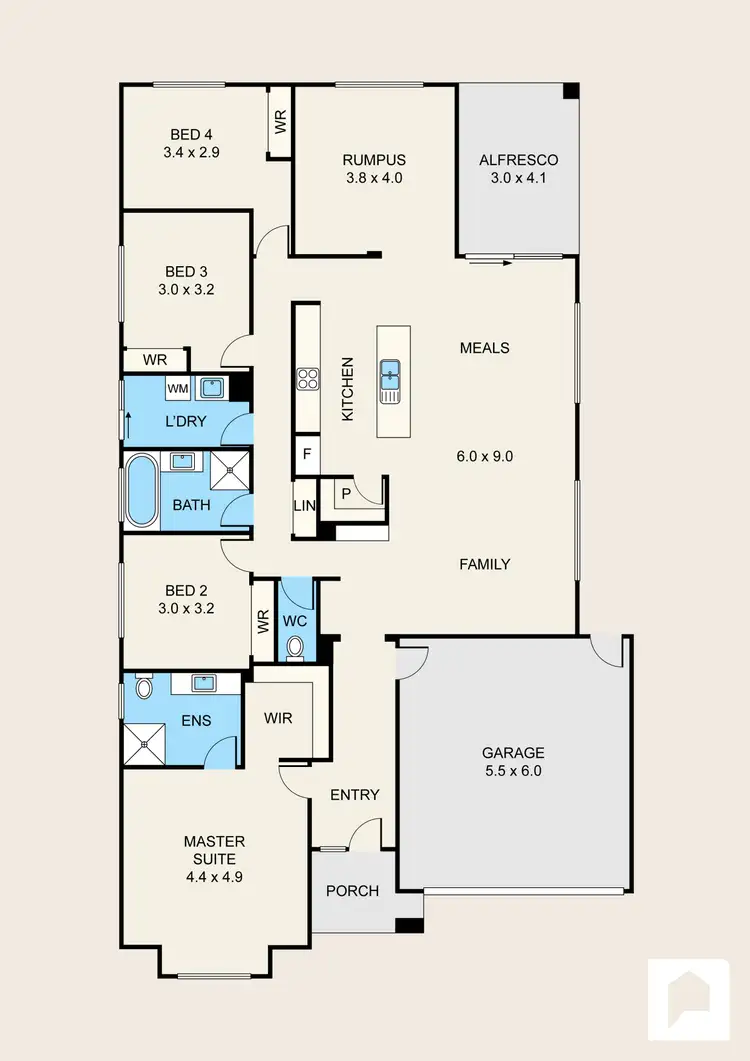 Floorplan of Homely house listing, 22 Viaduct Parade, Truganina VIC 3029