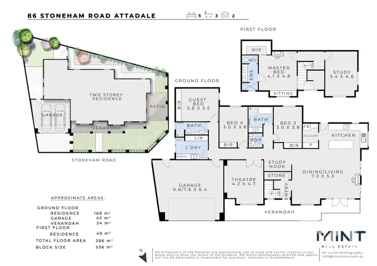 Floorplan of Homely house listing, 86 Stoneham Road, Attadale WA 6156