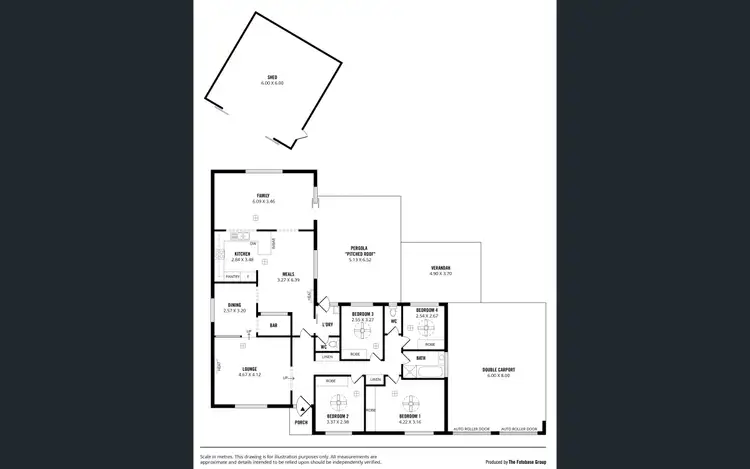 Floorplan of Homely house listing, 19 Pearson Street, Parafield Gardens SA 5107