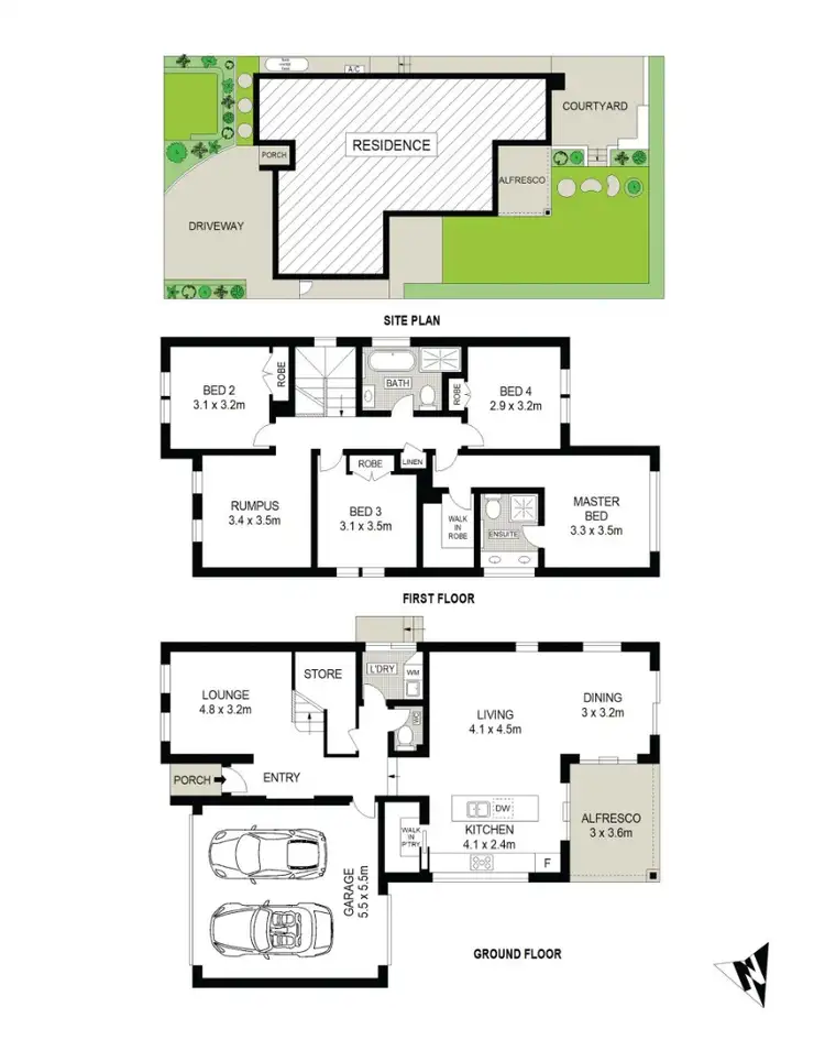 Floorplan of Homely house listing, 31 Brocklebank Street, Box Hill NSW 2765