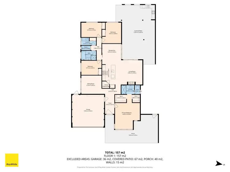 Floorplan of Homely house listing, 13 Baler Drive, Vasse WA 6280