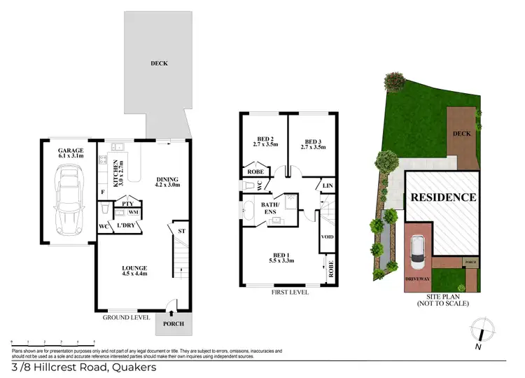 Floorplan of Homely house listing, 3/8 Hillcrest Road, Quakers Hill NSW 2763