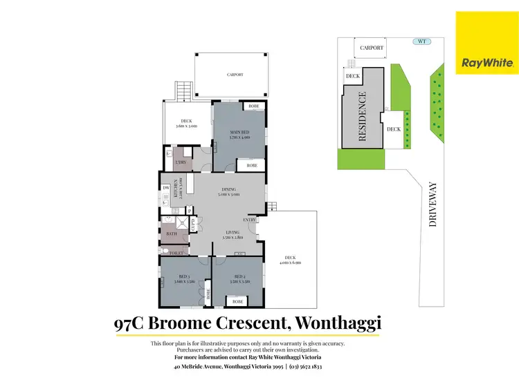 Floorplan of Homely house listing, 97C Broome Crescent, Wonthaggi VIC 3995