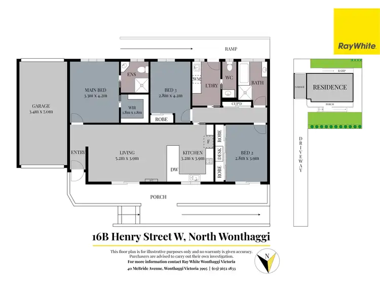 Floorplan of Homely house listing, 16B Henry Street West, North Wonthaggi VIC 3995
