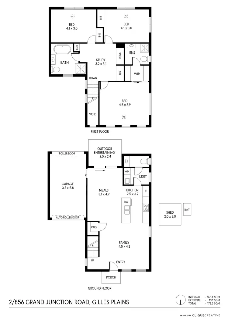 Floorplan of Homely house listing, 2/856 Grand Junction Road, Gilles Plains SA 5086
