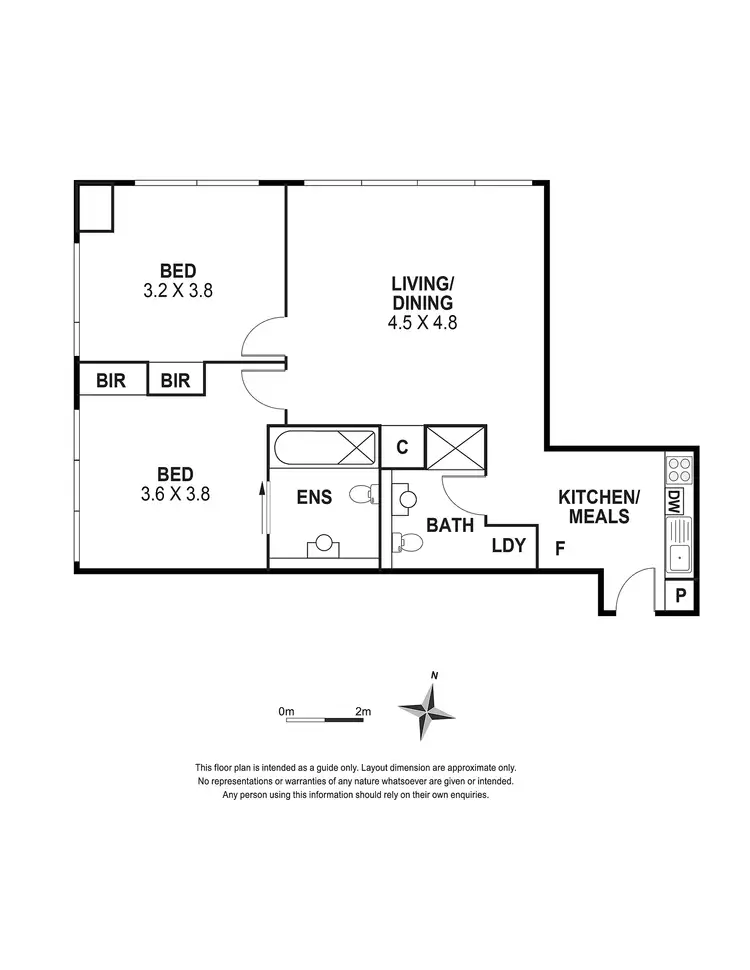 Floorplan of Homely apartment listing, 1019/250 Elizabeth Street, Melbourne VIC 3000