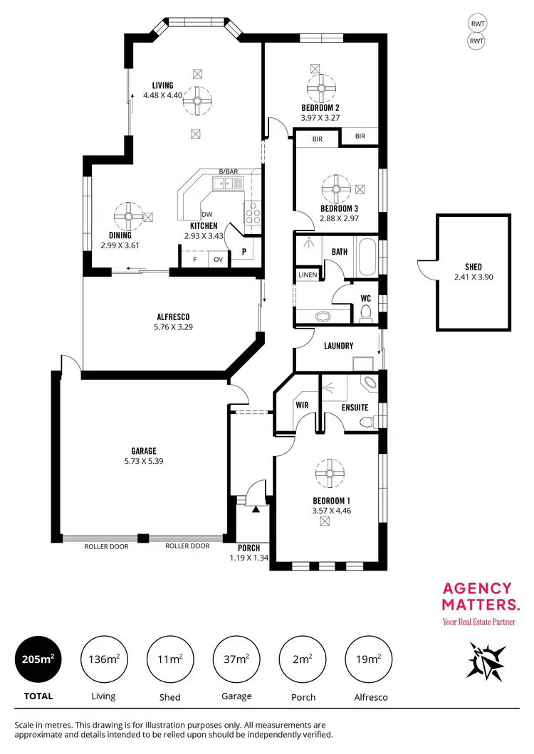Floorplan of Homely house listing, 13 Kaurna Avenue, Aldinga Beach SA 5173