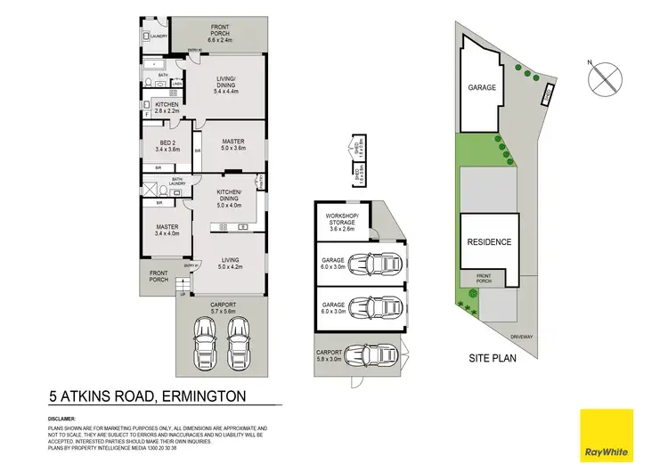Floorplan of Homely house listing, 5 Atkins Road, Ermington NSW 2115