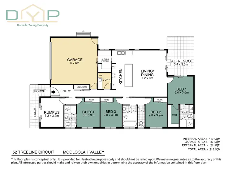 Floorplan of Homely house listing, 52 Treeline Circuit, Mooloolah Valley QLD 4553