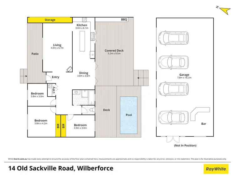 Floorplan of Homely house listing, 14 Old Sackville Road, Wilberforce NSW 2756