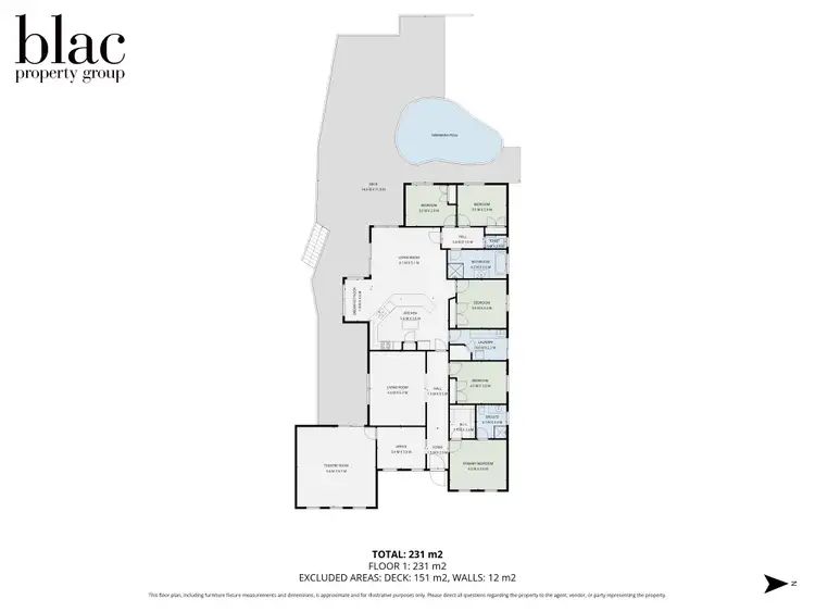 Floorplan of Homely house listing, 5 Markwell Court, Petrie QLD 4502