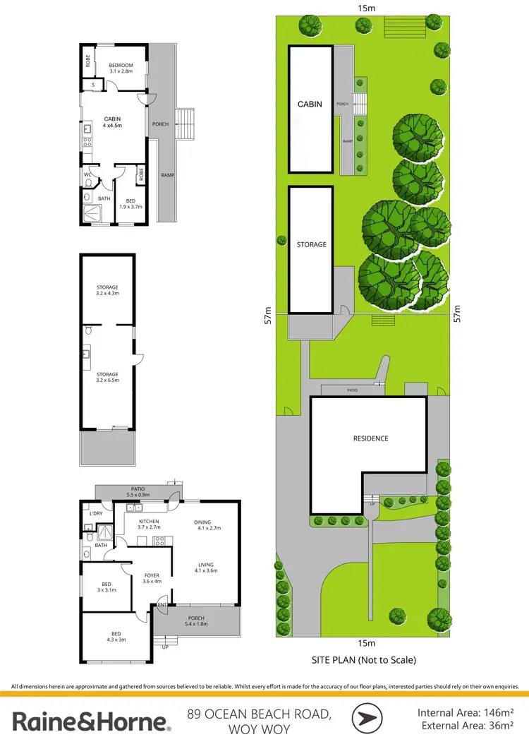 Floorplan of Homely house listing, 89 Ocean Beach Road, Woy Woy NSW 2256
