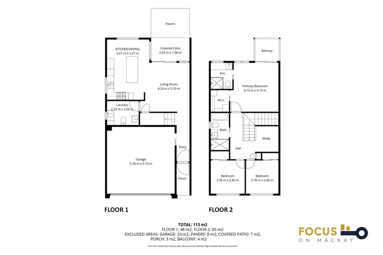 Floorplan of Homely house listing, House/34 Michigan Way, Andergrove QLD 4740