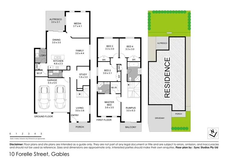 Floorplan of Homely house listing, 10 Forelle Street, Gables NSW 2765