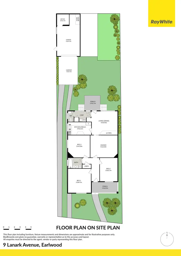 Floorplan of Homely house listing, 9 Lanark Avenue, Earlwood NSW 2206