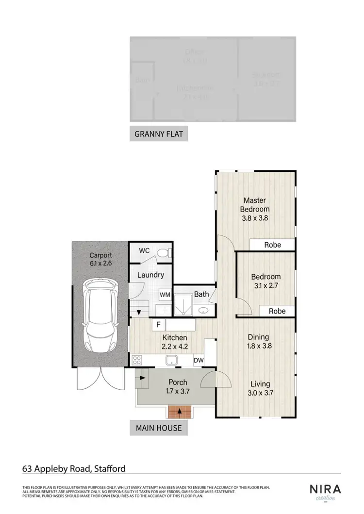 Floorplan of Homely house listing, 63A Appleby Road, Stafford QLD 4053