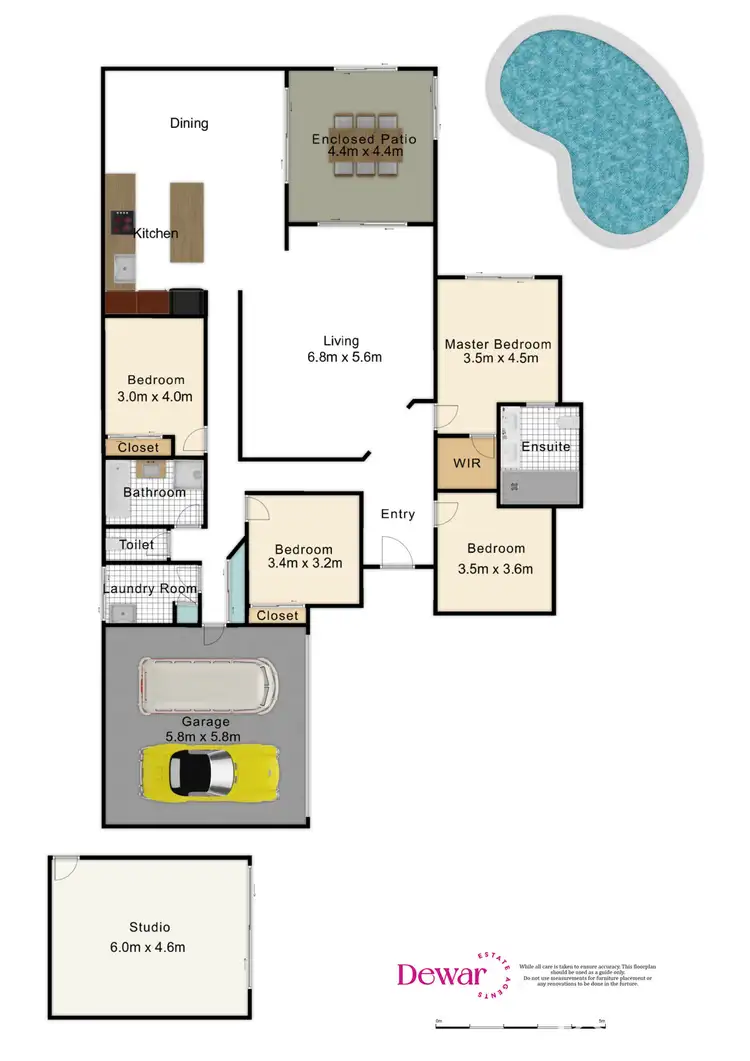 Floorplan of Homely house listing, 15 Bowsprit Crescent, Banksia Beach QLD 4507