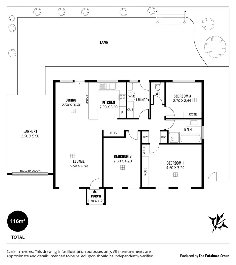 Floorplan of Homely house listing, 2/6A Cadna Avenue, Felixstow SA 5070