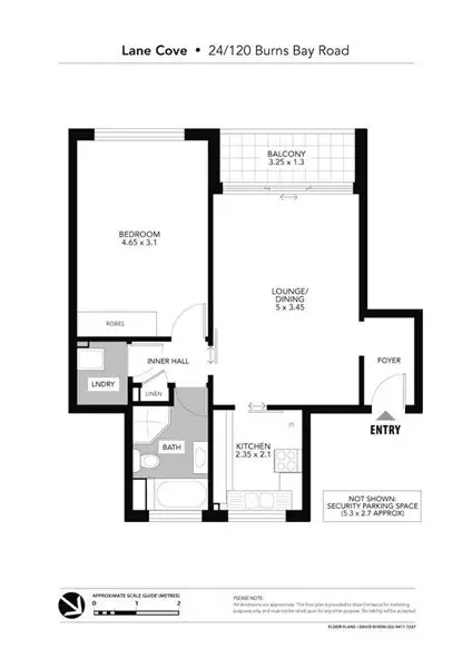 Floorplan of Homely unit listing, 24/120 Burns Bay Road, Lane Cove NSW 2066