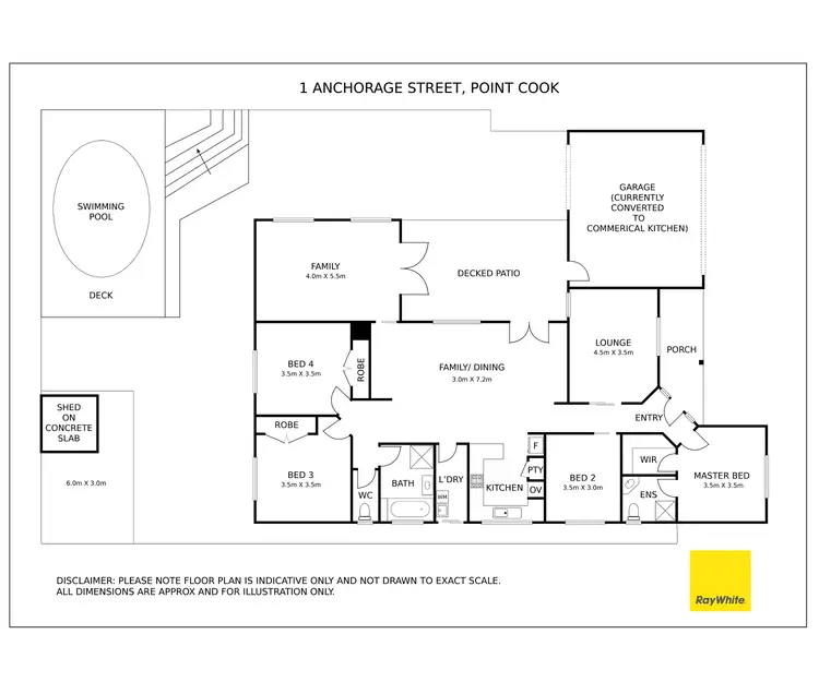 Floorplan of Homely house listing, 1 Anchorage Street, Point Cook VIC 3030