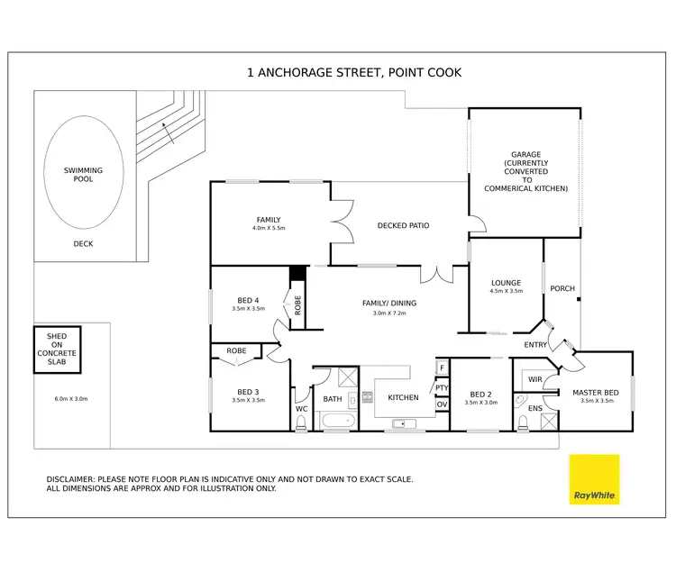 Floorplan of Homely house listing, 1 Anchorage Street, Point Cook VIC 3030