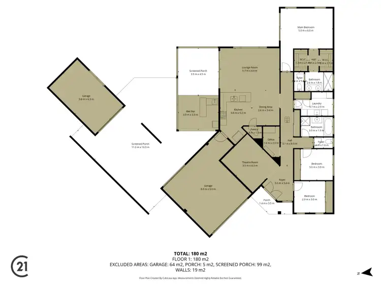 Floorplan of Homely house listing, 20 Wayside Court, Ravenswood WA 6208