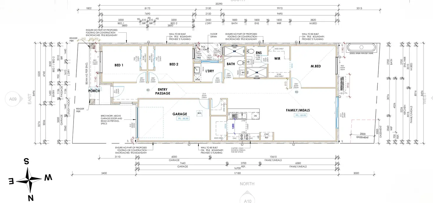 Floorplan of Homely house listing, 16 Wildacre Way, Rockbank VIC 3335
