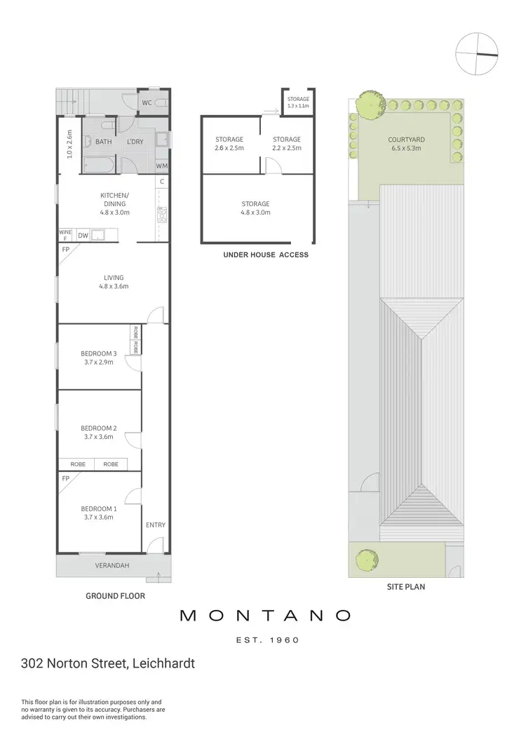 Floorplan of Homely house listing, 302 Norton Street, Leichhardt NSW 2040