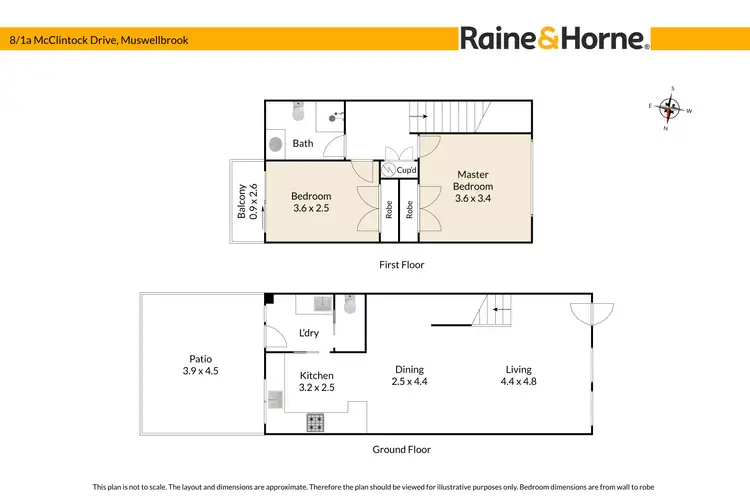 Floorplan of Homely townhouse listing, 8/1A Mcclintock Drive, Muswellbrook NSW 2333