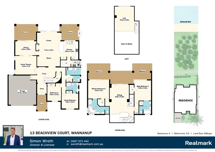 Floorplan of Homely house listing, 13 Beachview Court, Wannanup WA 6210