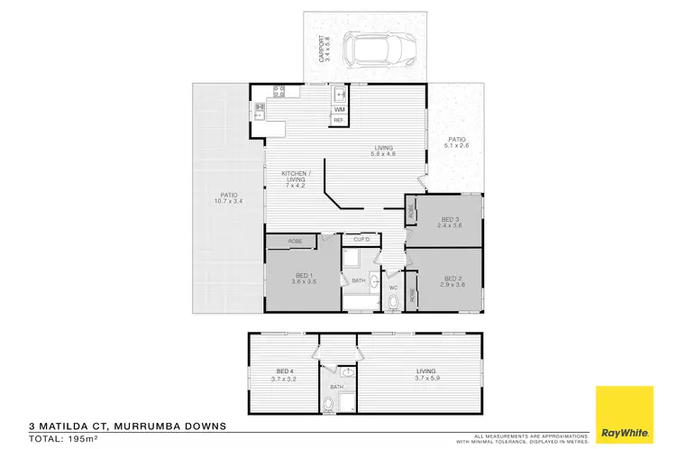 Floorplan of Homely house listing, 3 Matilda Court, Murrumba Downs QLD 4503