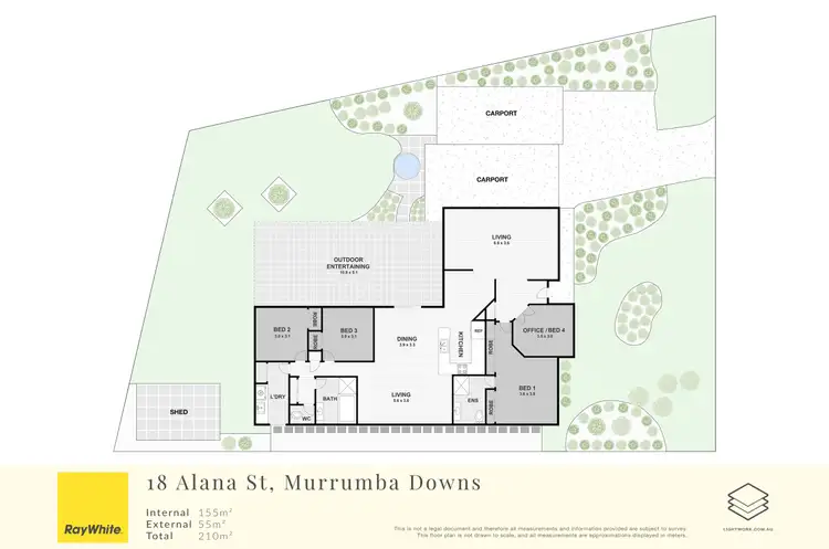 Floorplan of Homely house listing, 18 Alana Street, Murrumba Downs QLD 4503