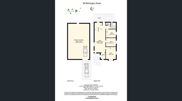 Floorplan of Homely house listing, 38 Willmington Street, Wooloowin QLD 4030