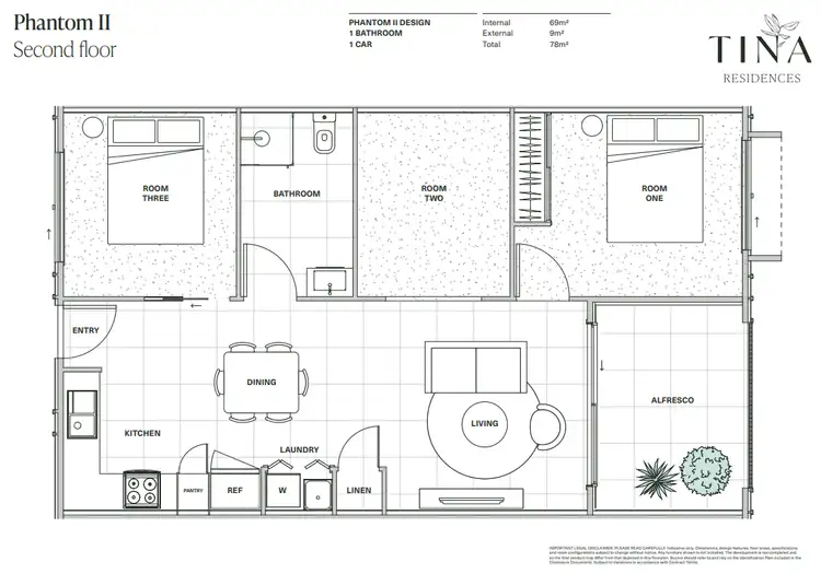 Floorplan of Homely apartment listing, Unit 312/45-49 Manley Street, Caboolture QLD 4510