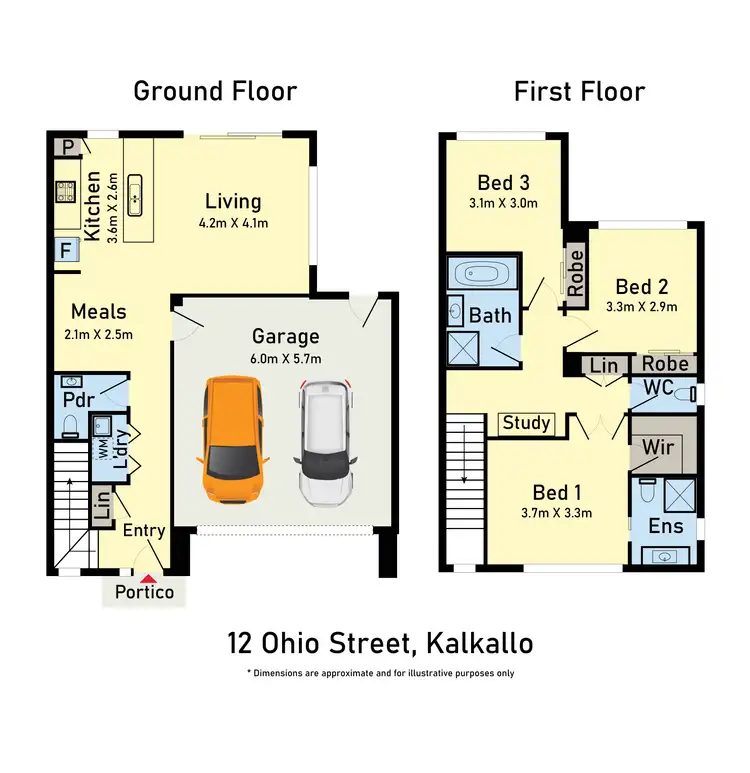 Floorplan of Homely house listing, 12 Ohio Street, Kalkallo VIC 3064